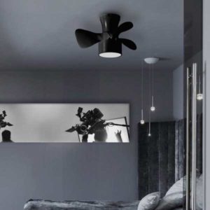 Ventilador pequeño FLY Negro Contexto