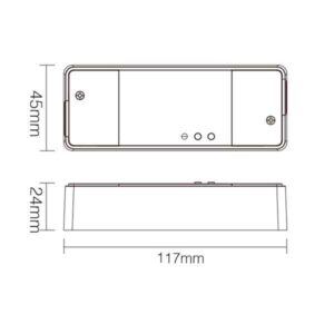 Regulador pulsador TRIAC iluminación LED Smart Wifi AC 500W