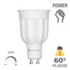 Bombilla LED GU10 Power 12W Regulable DIM 60º 1050 lúmenes
