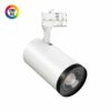 Foco proyector LED Zoom Switch CCT para carril trifásico