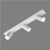 Aplique regleta triple pared y techo Gina 3GU10