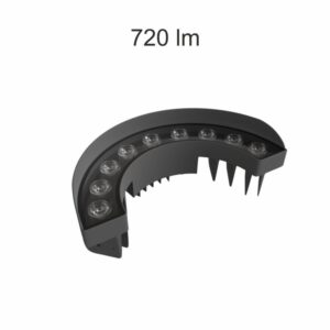 Foco empotrable Signal LED 9W Negro para suelo