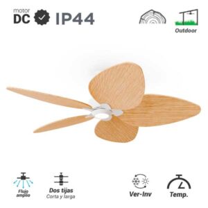 Ventilador de techo colonial Alma DC exteriores IP44 (1320)