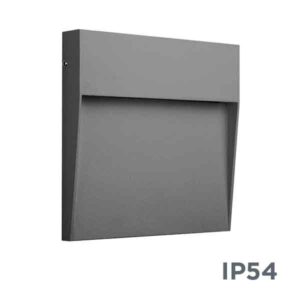 Aplique baliza exterior Baker LED IP54 cuadrado y redondo