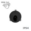 Aplique baliza empotrable mini Polo LED 2W IP54