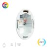 Aplique baliza empotrable Signal LED 1.5W Switch CCT - Sólo módulo LED