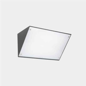 Aplique de pared exterior Curie LED Glass IP65 Switch CCT IK10