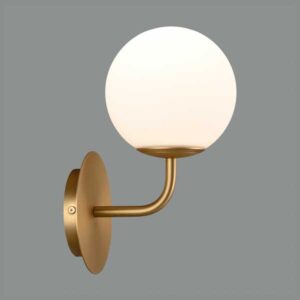 Aplique de pared Parma bola opal 150mm