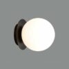 Aplique de pared y techo Parma bola opal 150mm