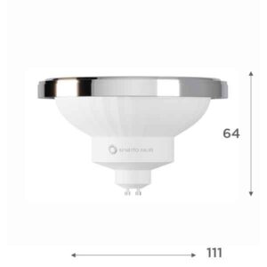 Bombilla LED AR111 15W casquillo GU10 Spot 15º
