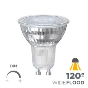 Bombilla LED GU10 7.9W 2700K 3000K 4000K Regulable DIM 120º