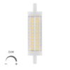 Bombilla lineal LED 18W R7S Larga DIM Regulable