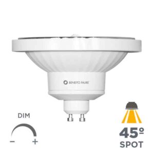 Bombilla LED AR111 15W casquillo GU10 Spot 15º