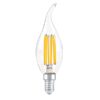 Bombilla vela candela LED filamento 4W 2700K E14 punta torcida