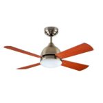 Ventilador de techo Borneo oro viejo con palas reversibles (1066)