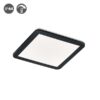 Plafón LED cuadrado Camillus regulable 3 intensidades IP44