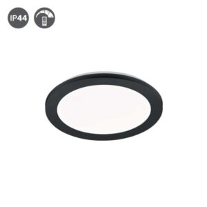 Plafón LED redondo Camillus regulable 3 intensidades IP44