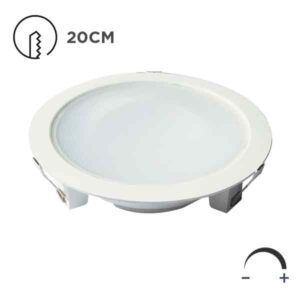 Downlight LED empotrable Bugy 25W Regulable DIM Triac