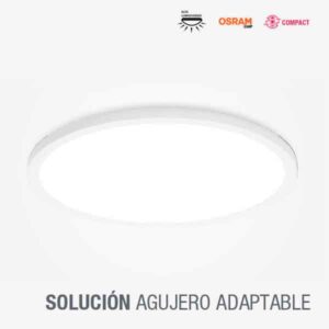 Downlight LED empotrable Trion 8W 15W 20W adaptable a cualquier diámetro