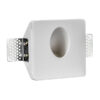 Aplique empotrable de pared baliza o señalización en yeso escayola LED 1W 3200K trimless