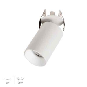 Foco proyector GU10 Tony Base semiempotrado