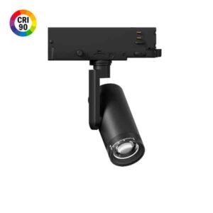 Foco proyector orientable Spectra S3 Zoom 12W opticas 10º-50º para carril trifásico