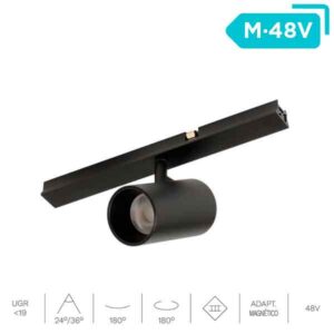 Foco proyector LED Spotlight Micro Magnet 3W DC 48V