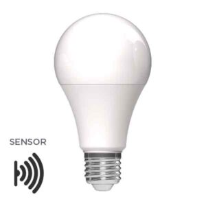 Bombilla LED E27 Sensor Crepuscular y Movimiento 10W 900 lúmenes