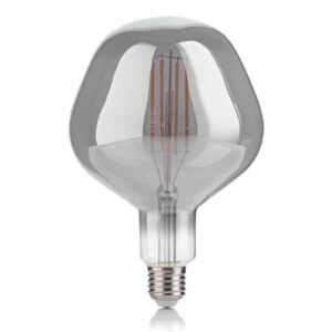 Bombilla globo manzana LED Filamento 6W 2200K Fumé