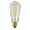 Bombilla LED Filamento 8W 2200K Regulable estilo vintage ST64