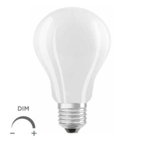 Bombilla estándar LED Opal Mate 12W E27 Regulable DIM