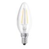 Bombilla vela LED Filamento E14 2.5W 2700K 250 lúmenes