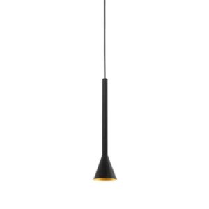 Lámpara suspendida tubular Cortaderas GU10 cono de 85MM