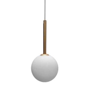 Suspensión Top LED G9 globo opal 120mm