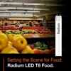 Tubo LED 120CM 150CM Food Alimentacion - 12W o 18W T8 G13 - Sustituto de fluorescente 36W o 58W