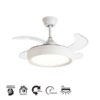Ventilador pequeño de techo Niza Mini DC palas plegables (980)