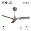 Ventilador de techo Nox DC Estilo Industrial palas acero IP44 (900)
